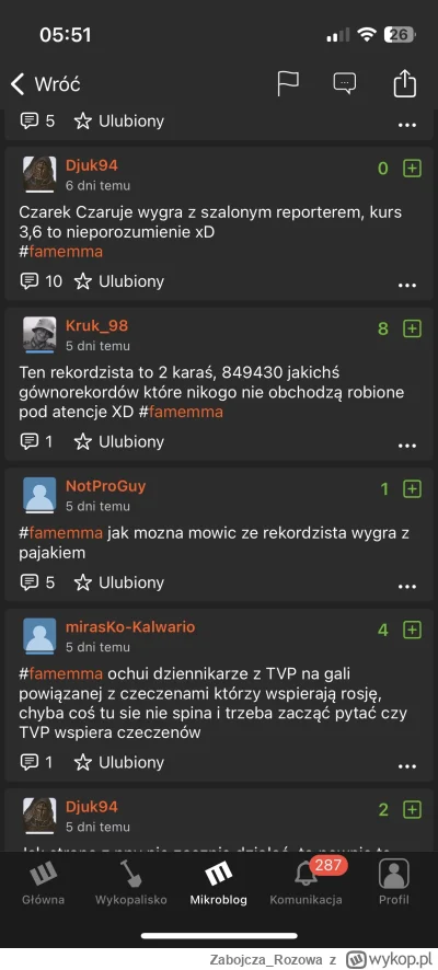 Zabojcza_Rozowa - @Djuk94 zabawne, myślisz, że kogoś obchodzi zdanie typa, który oglą...