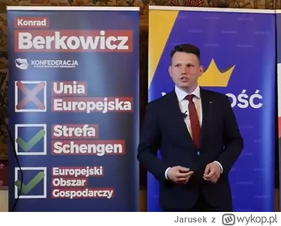 Jarusek - Żebyście nie mieli wątpliwości, Konfederacja to jedyne ugrupowanie, które c...