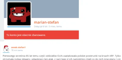 robertkk - Marianstefan dostal bana, to zenekstefan ozyl i postuje ruska propagande, ...