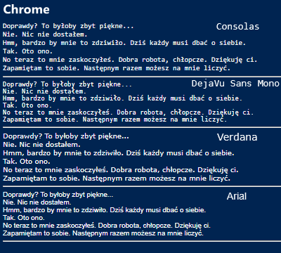 rukh - Renderowanie fontów o wielkości 9px / 10px w aplikacjach opartych na Chromium ...