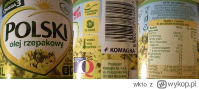 wkto - #listaproduktow
#olejrzepakowy Polski
aktualny producent: Komagra Sp. z o.o., ...