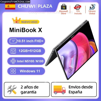 n____S - ❗ CHUWI MiniBook X 10.8inch Laptop N100 12/512GB [EU]
〽️ Cena: 359.74 USD (d...