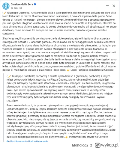 Monolog2 - Zastanawiam się dlaczego o tym nie mówią główne media. Czy to już stało si...