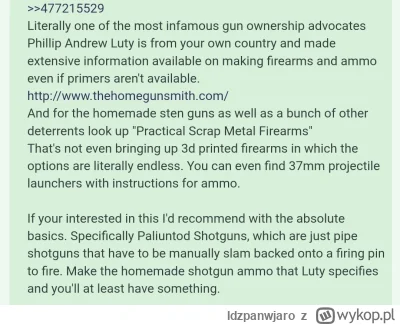 Idzpanwjaro - @Gorbo2004: 

History and types of 3D printed guns:
https://www.aniwaa....