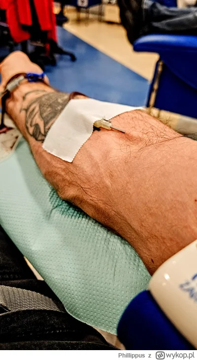 Phillippus - 249 780 - 450 = 249 330
Data donacji - 15.01.2024
Rodzaj donacji - krew ...