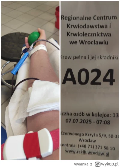 vivianka - 118 820 - 450 = 118 370
Data donacji - 07.07.2025
Rodzaj donacji - krew pe...