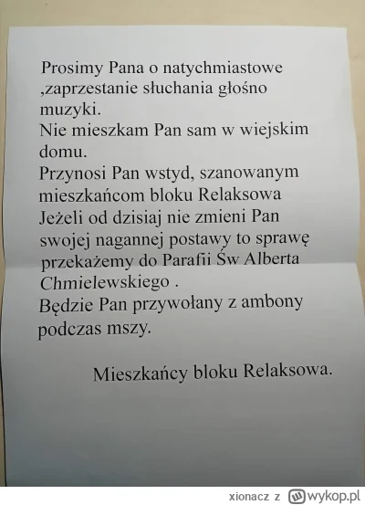 xionacz - #polska #heheszki  #bekazkatoli