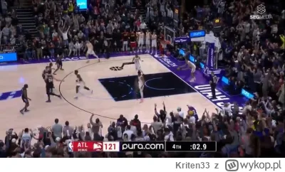 Kriten33 - ICE TREY BUZZERBEATER Z POŁOWY DAJĄCY ZWYCIĘSTWO 🥶
#nba #koszykowka