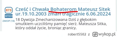 robert5502 - Tragedia, że zginął żołnierz ale nie stawiajmy wszystkiego na glowie. Je...