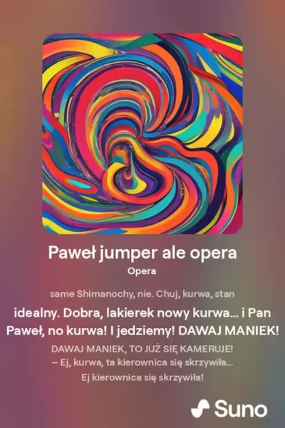 Bobal - Nareszcie jest! Opera o Panu Pawle Jumperze ( ͡° ͜ʖ ͡°)
#heheszki #paweljumpe...