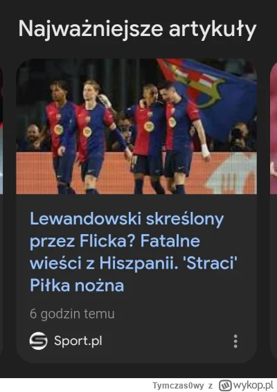 Tymczas0wy - Flick bierze przykład z fachowca Probierza.
Lewus w przyszłym sezonie bę...