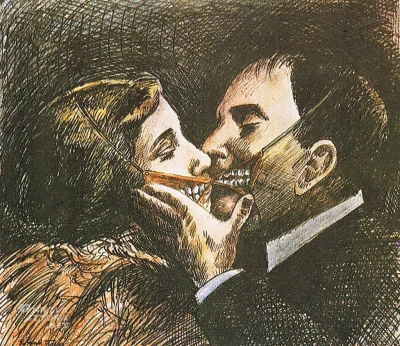 podsloncemszatana - Roland Topor. To chyba miłość. Ja ni znaju.

#art