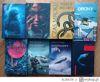 BJXSTR - Moje ostatnie zakupy czytelnicze ( ͡º ͜ʖ͡º) #czytajzwykopem #drony #scifi #f...