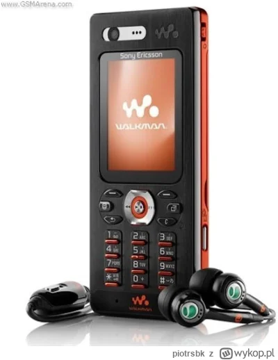 piotrsbk - Sony Ericsson W880i najbardziej mi w pamięci zapadł