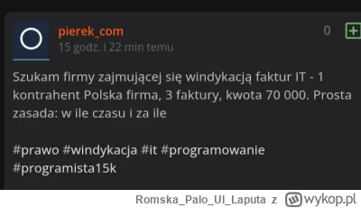 RomskaPaloUl_Laputa - Ciekawe, ile w dobie kryzysu w IT będziemy zaraz mieć takich po...