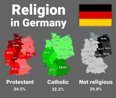 pogop - Religia w Niemczech

#widaczabory #mapy #mapporn #ciekawostki #religia #niemc...
