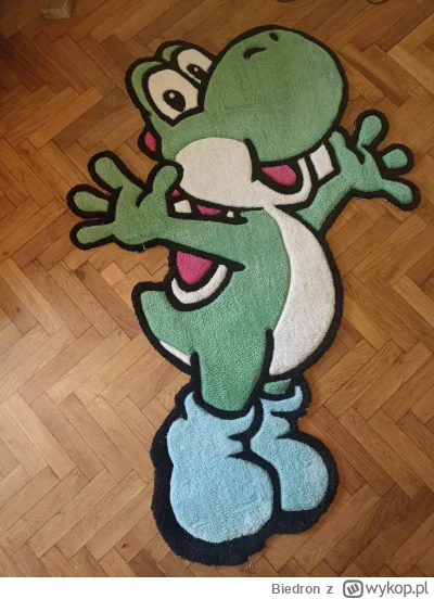 Biedron - Cześć Mirko, jak podoba się wam mój pierwszy własnoręcznie wykonany dywanik...