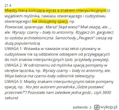 paliwoda - > twierdził , że 
 produkty , a tu czytamy , że 
 odbierał . I to już daje...