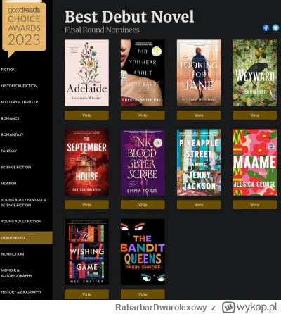 RabarbarDwurolexowy - #pieklomezczyzn #literatura #rozowepaski #dystopia #obluda
Kobi...