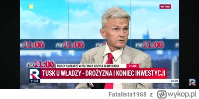 Fatalista1988 - Próbowałem posłuchać dyskusji głównie na temat gospodarki i polityki ...