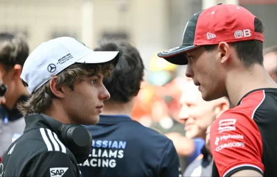 dodi-lukebakio - #f1 Kimi Antonelli i Ollie Bearman przed GP Chin 
^ ^