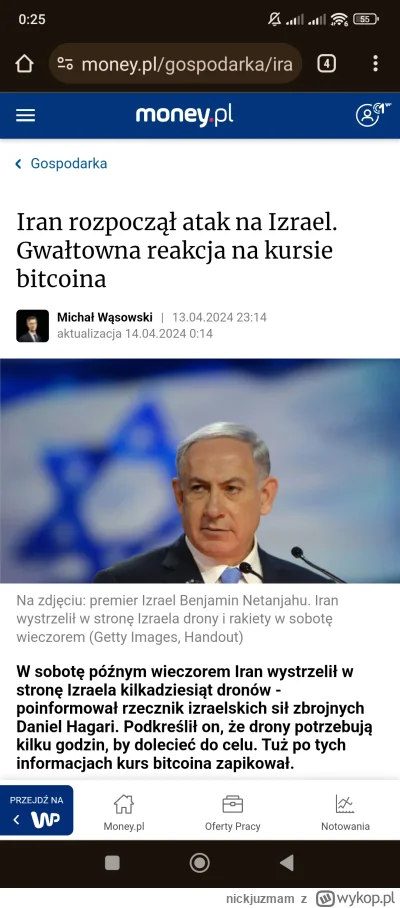 nickjuzmam - #bitcoin jedyny poszkodowany w ataku
#iran #izrael