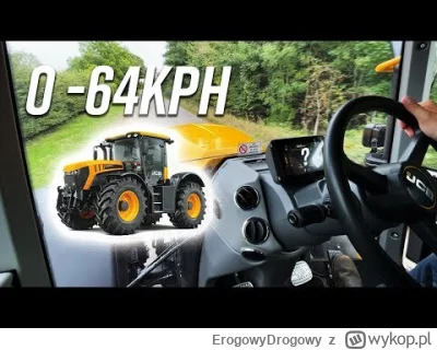 ErogowyDrogowy - W Polsce prędkość ciągników rolniczych wynosi 30 km/h, i tyle wynosi...