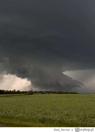 Bad_Sector - Dziś w nocy może srogo z---------ć, tu zdjęcie z okolic Bolesławca (źród...