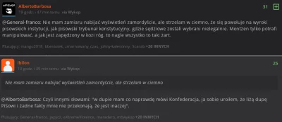 ibilon - @AlbertoBarbosa: Mistrzem to jesteś ty, w fikołkach. Najpierw piszesz, że Ko...