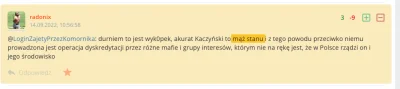 LoginZajetyPrzezKomornika - > kłamać, dyskredytować i odwracać kota ogonem a pisać to...