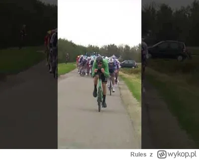 Rules - Koleś odjechał od peletonu na rowerze do którego nikt nie miał zastrzeżeń prz...