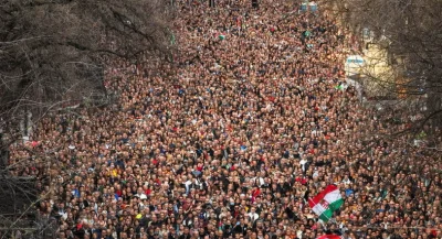 PanPrezydent - Dziś odbywają się wielkie protesty przeciwko Viktorowi Orbanowi i dzie...