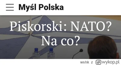 wshk - myśl polska i redaktor Piskorski (ten oskarżony o szpiegostwo) jak zawsze w fo...