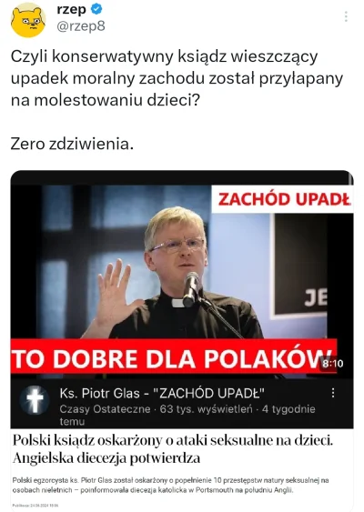 officer_K - Czy Zachód może upaść z powodu zatrważającej liczby katolickich księży, k...