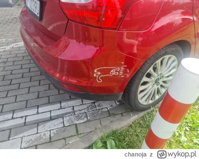 chanoja - @Reichsmarschall ja nakleiłem taką jak mi się auto podrapało