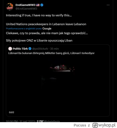 Pucuss - #izrael #wojna