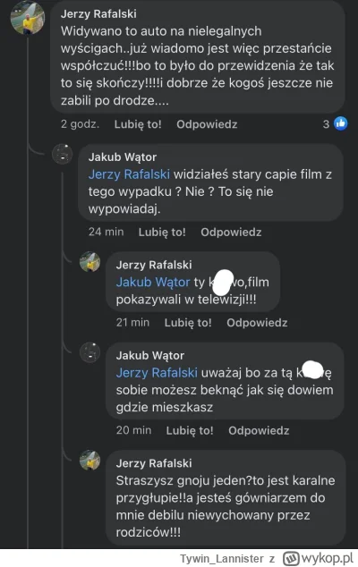 Tywin_Lannister - Bawią mnie jeszcze starcia Januszy - którzy słusznie zwracają uwagę...