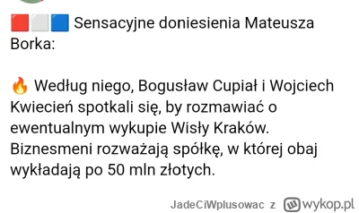 JadeCiWplusowac - #wislakrakow iwanttobelieve.jpg ( ͡º ͜ʖ͡º) tak wiem, to tylko farma...