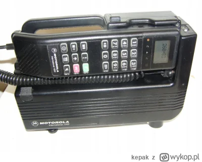 kepak - @Squatlifter @Poludnik20 Najstarszy telefon z którego mogłem zadzwonić to Mot...