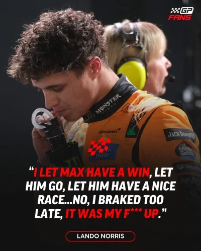 Essapierds2007 - @Essapierds2007 Lando nie uprawia ironii (nie żartował). 

Zapraszam...