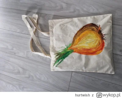 hurtwish - mam dla was #cebuladeals
Moja ręcznie malowana torba z cebulą, niezbędnik ...
