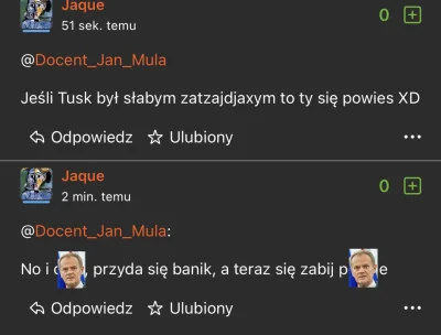 DocentJanMula - Długo nie musiałem czekać. Ale to tylko PiS ma sektę, Tusk nie, Tusk ...