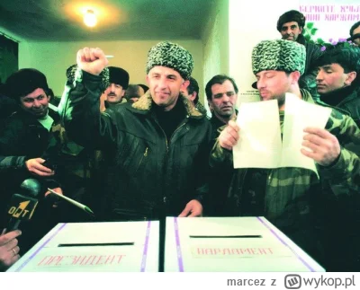 marcez - @stepienz13posterunku Asłan Maschadow, prawdziwy bohater Czeczeni. Basajew b...