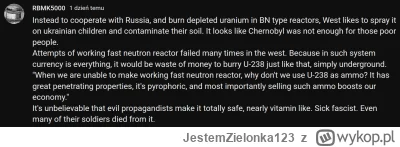 JestemZielonka123 - Zachód zły, chce skazić ukraińską ziemię uranem i zrobić drugi Cz...