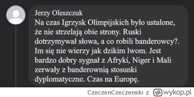 CzeczenCzeczenski - @wshk Ruskie dobre, upaińcy zue xD