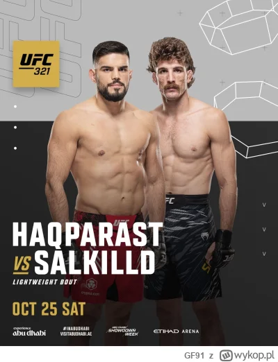 GF91 - #ufc #mmuga do Karty UFC321 zostały dodane dwa starcia:
Nasrat Haqparast vs Qu...