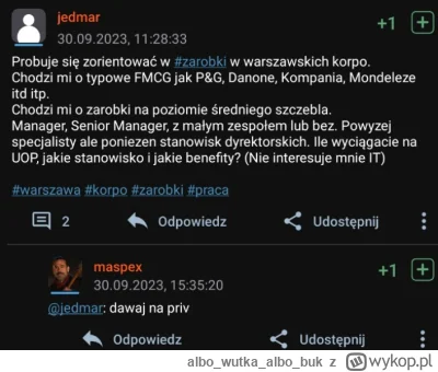 albowutkaalbobuk - @maspex 

W swoim fachu jestem jednym z najlepszych w całej Polsce...