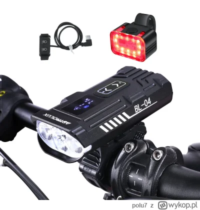 polu7 - Astrolux BL04 Bike Headlight 1600lm 6000mAh w cenie 27.99$ (112.53 zł) | Najn...