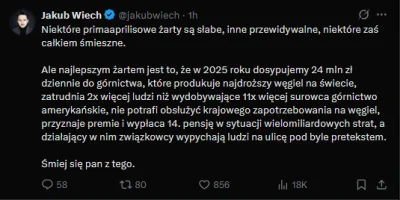 OrzechowyDzem - Ech, jak tu się z chłopem nie zgodzić...

#polska #energetyka #wegiel