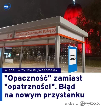 uncles - Jest git, dobrze robią, dobry przekaz leci...

#warszawa #tramwaje #humorobr...